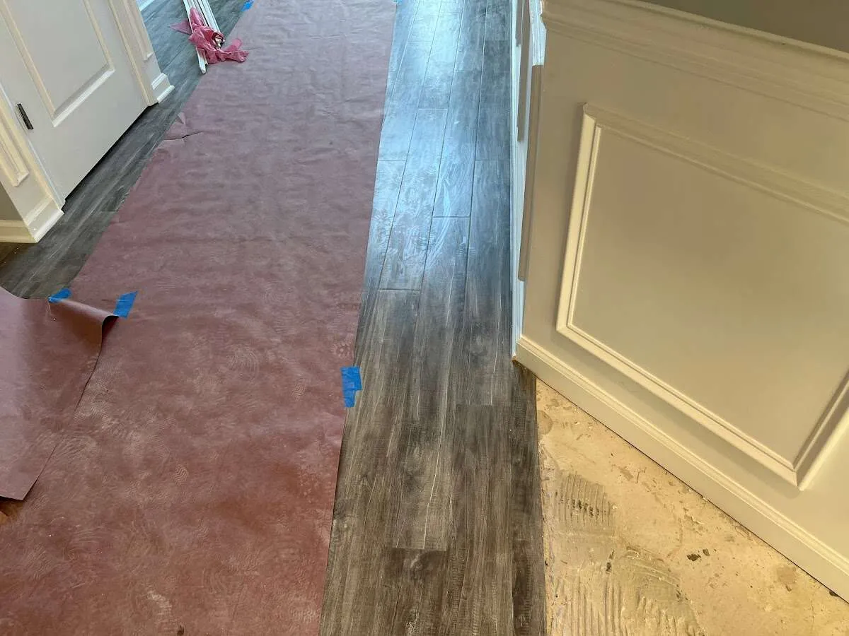 Completed marble shower restoration in Boonville